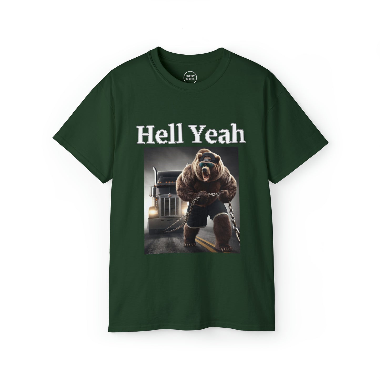 Bear "Hell Yeah" Gildan Unisex Tee