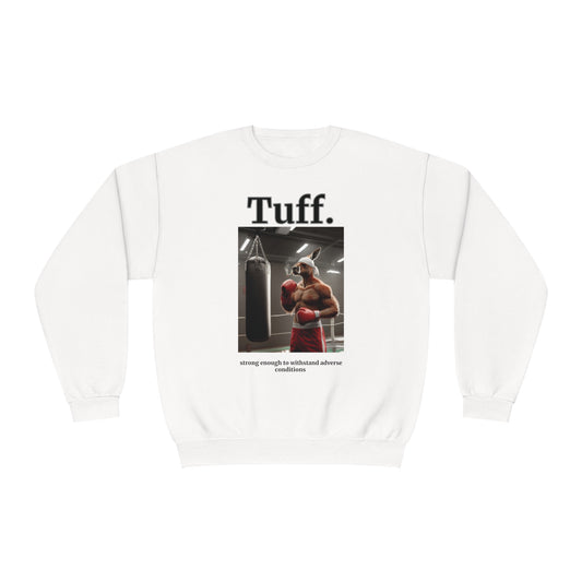 Kangaroo "Tuff." Unisex Crew Neck Sweatshirt