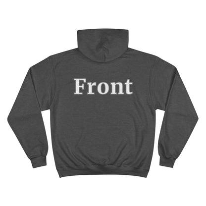 "Back Front" Champion Unisex Hoodie