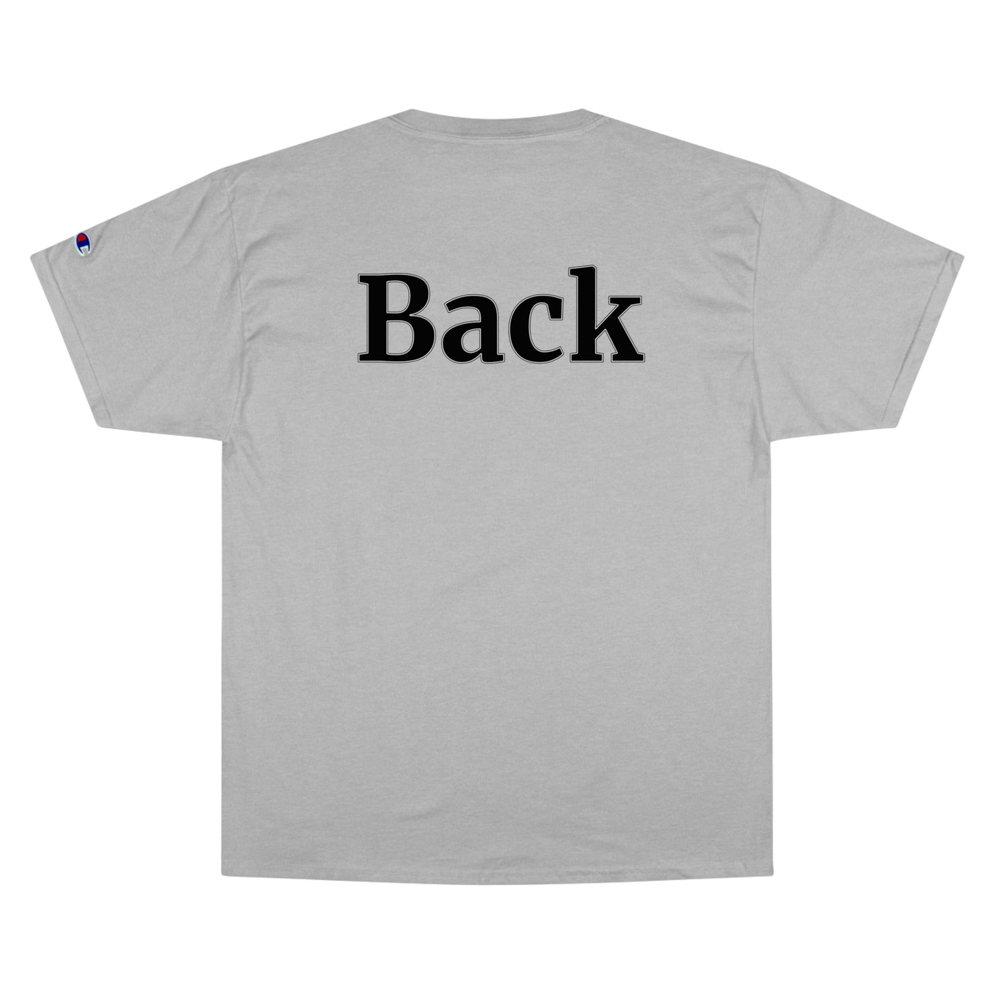 "Front Back" Champion Unisex Tee