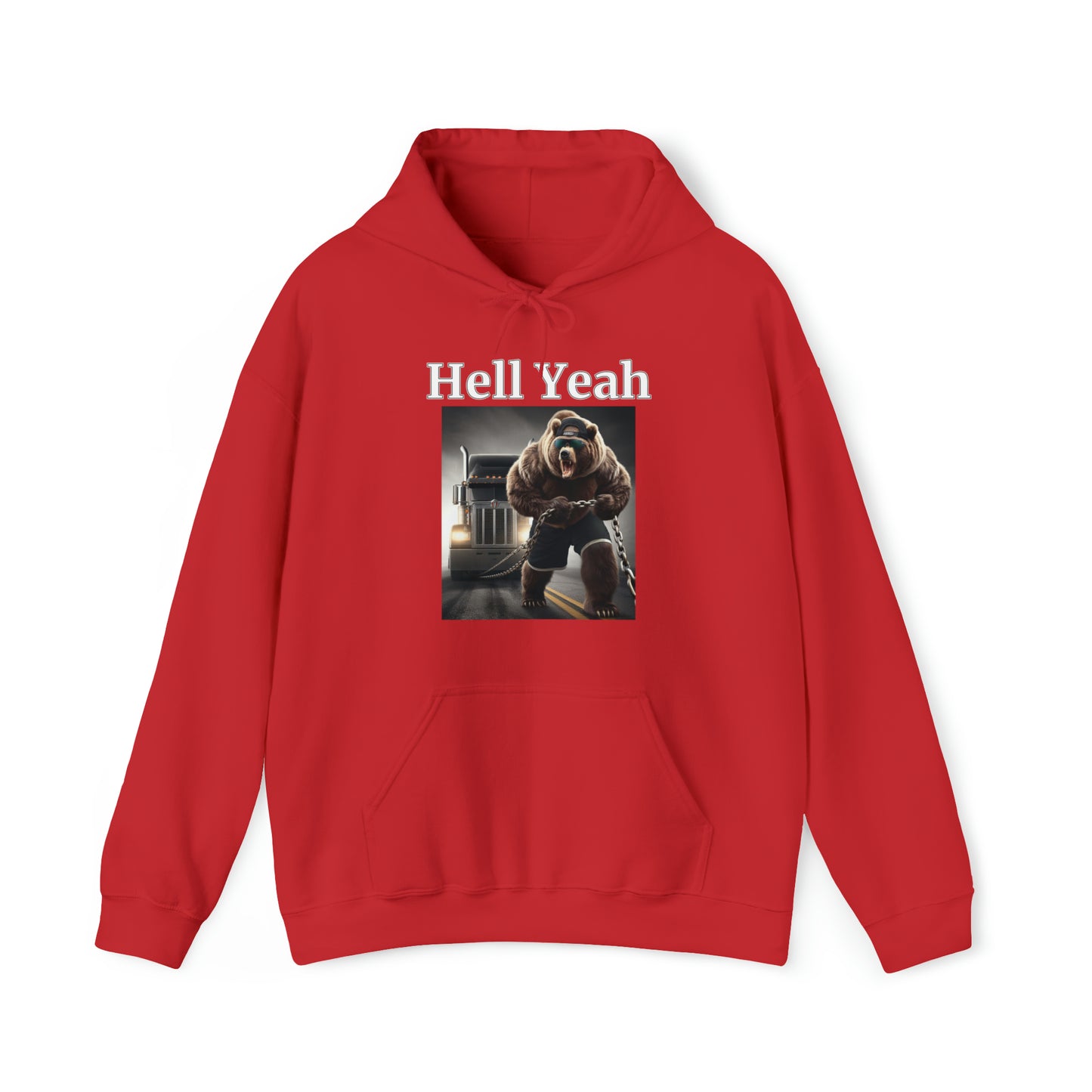 Bear "Hell Yeah" Unisex Hoodie