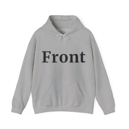 "Front Back" Unisex Hoodie