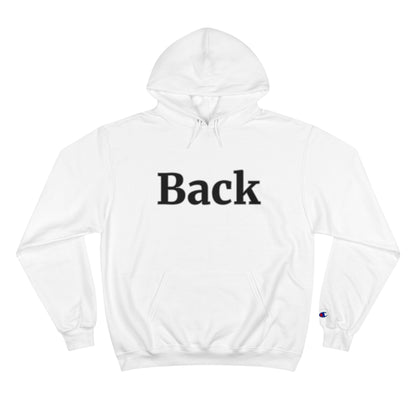 "Back Front" Champion Unisex Hoodie