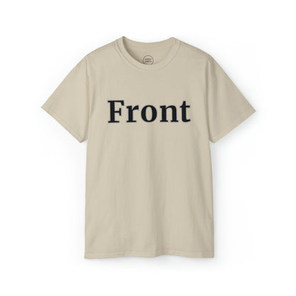 "Front Back" Gildan Unisex Tee