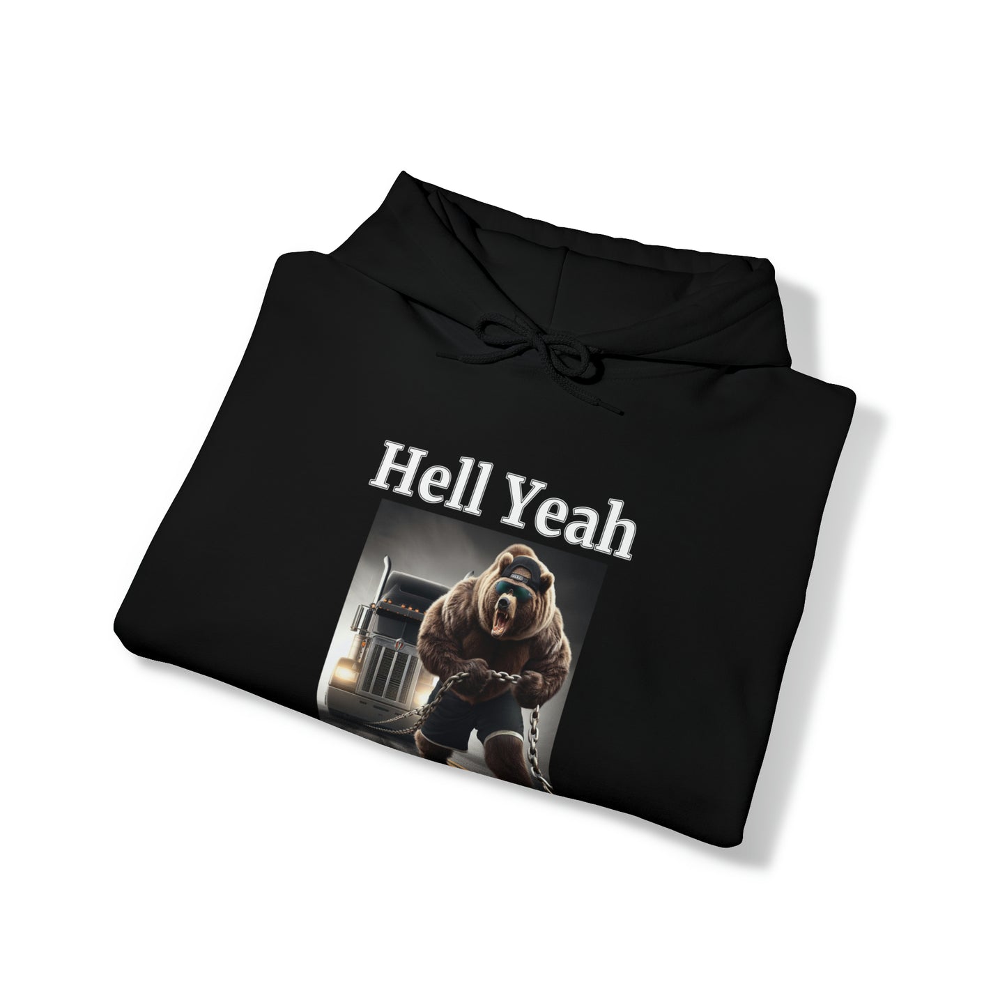 Bear "Hell Yeah" Unisex Hoodie