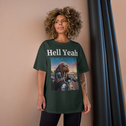 Walrus "Hell Yeah" Champion Unisex Tee