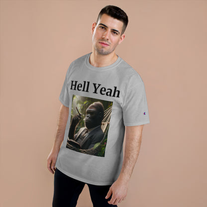 Gorilla "Hell Yeah" Champion Unisex Tee