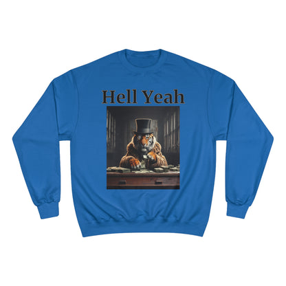 Tiger "Hell Yeah" Champion Unisex Crew Neck