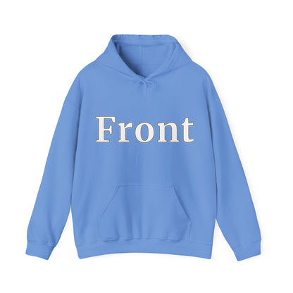 "Front Back" Unisex Hoodie