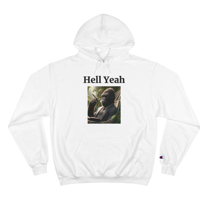 Gorilla "Hell Yeah" Champion Unisex Hoodie