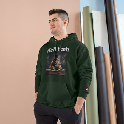 Tiger "Hell Yeah" Champion Unisex Hoodie