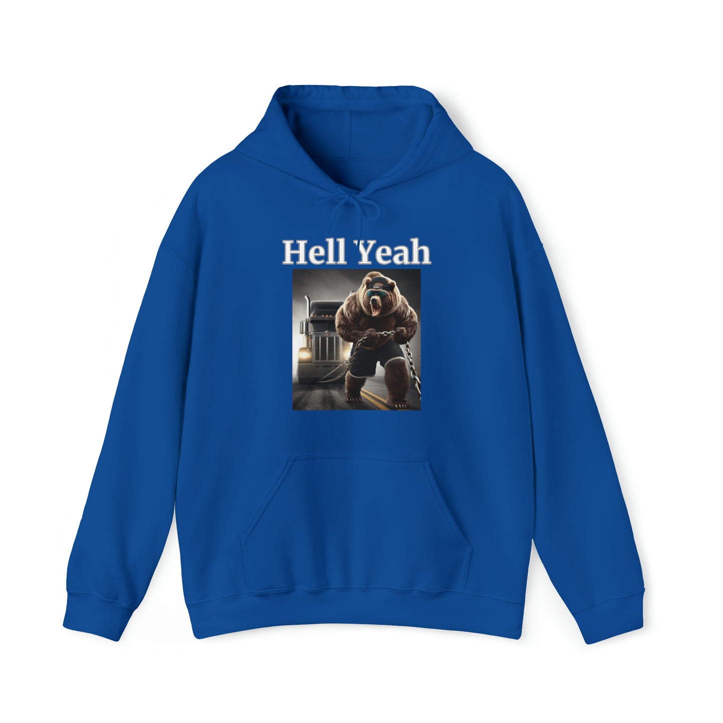 Bear "Hell Yeah" Unisex Hoodie