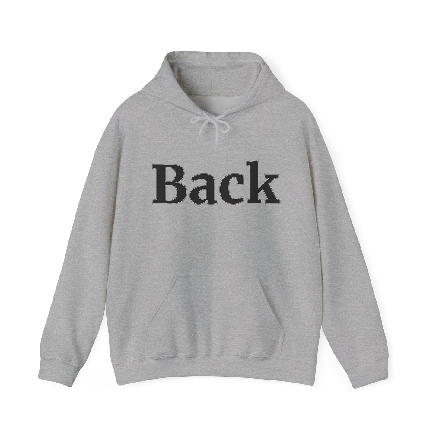 "Back Front" Unisex Hoodie