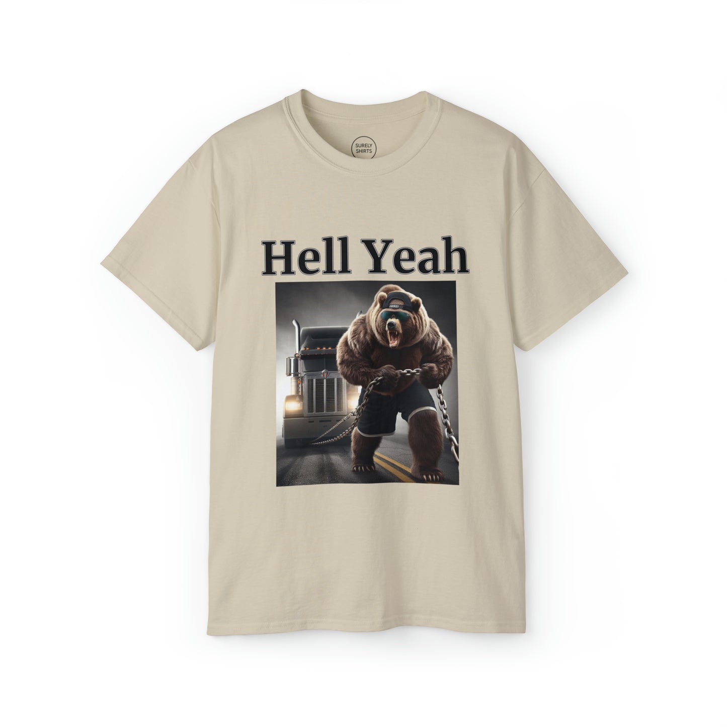 Bear "Hell Yeah" Gildan Unisex Tee