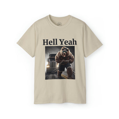 Bear "Hell Yeah" Gildan Unisex Tee