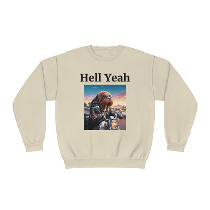 Walrus "Hell Yeah" Unisex Crew Neck Sweatshirt