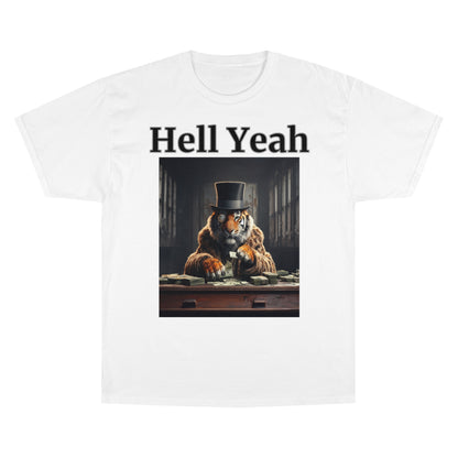 Tiger "Hell Yeah" Champion Unisex Tee