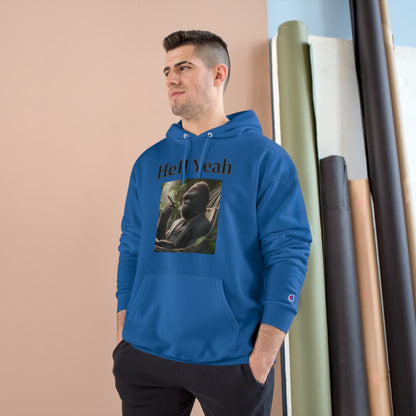 Gorilla "Hell Yeah" Champion Unisex Hoodie