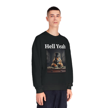 Tiger "Hell Yeah" Unisex Crew Neck Sweatshirt