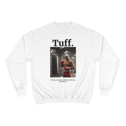 Kangaroo "Tuff." Champion Unisex Crew Neck Sweatshirt