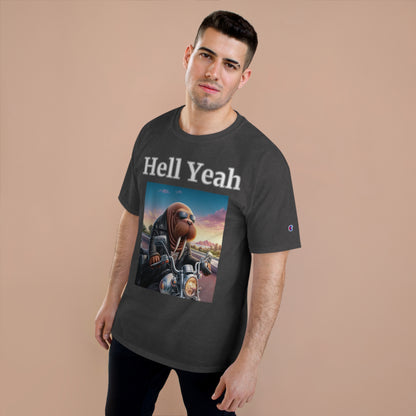 Walrus "Hell Yeah" Champion Unisex Tee