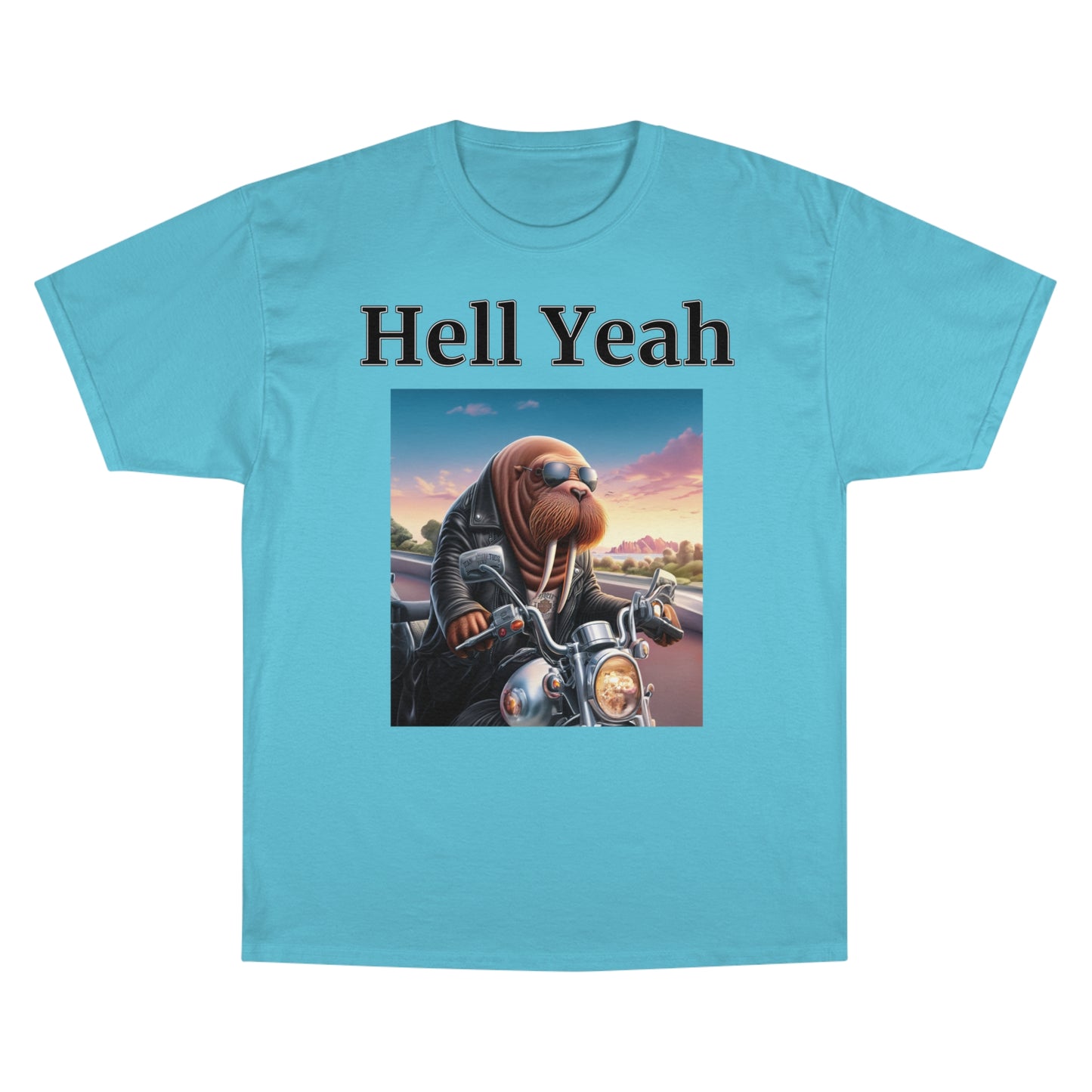 Walrus "Hell Yeah" Champion Unisex Tee