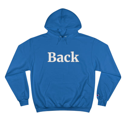 "Back Front" Champion Unisex Hoodie