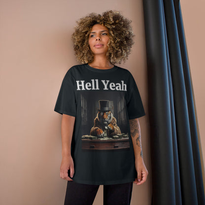 Tiger "Hell Yeah" Champion Unisex Tee