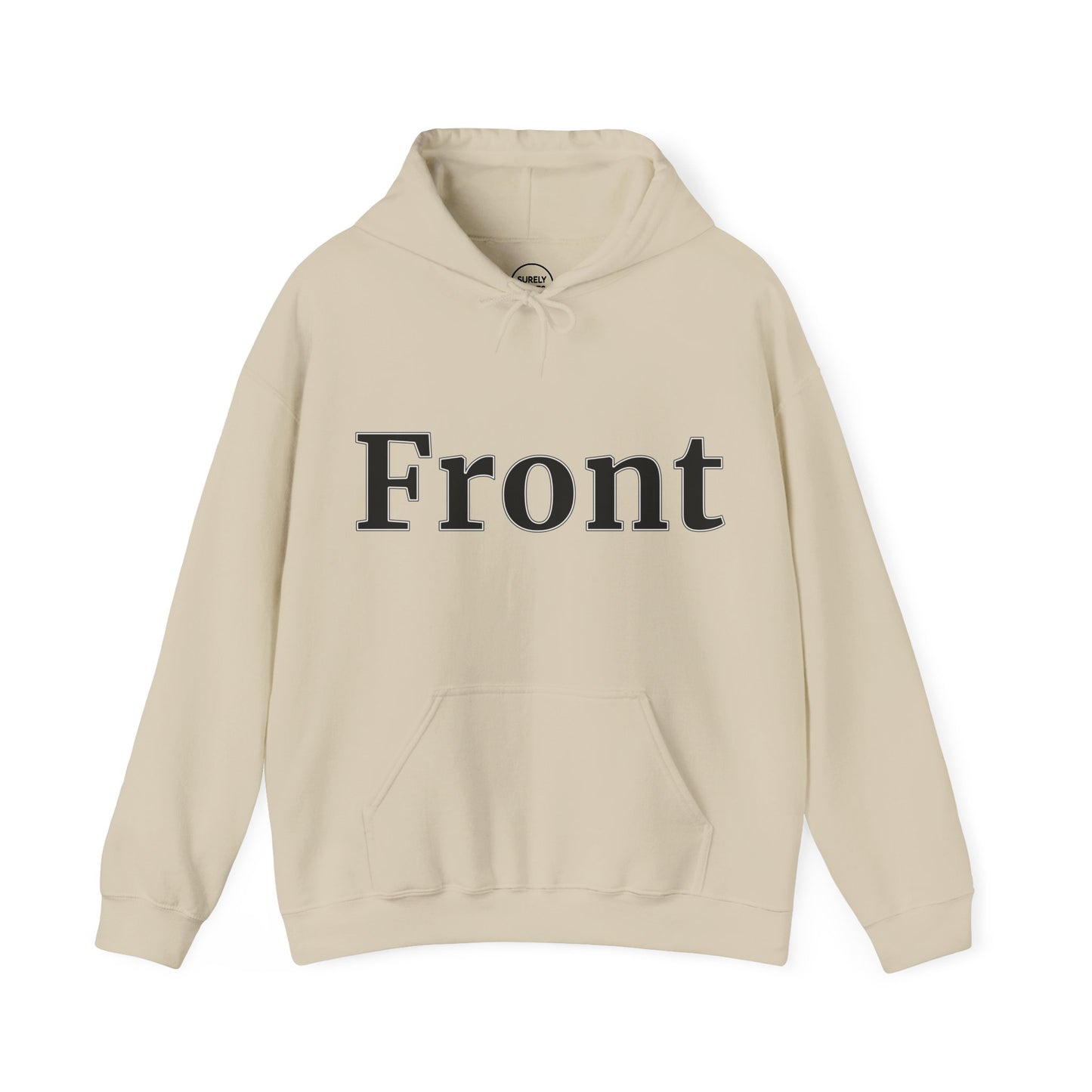 "Front Back" Unisex Hoodie