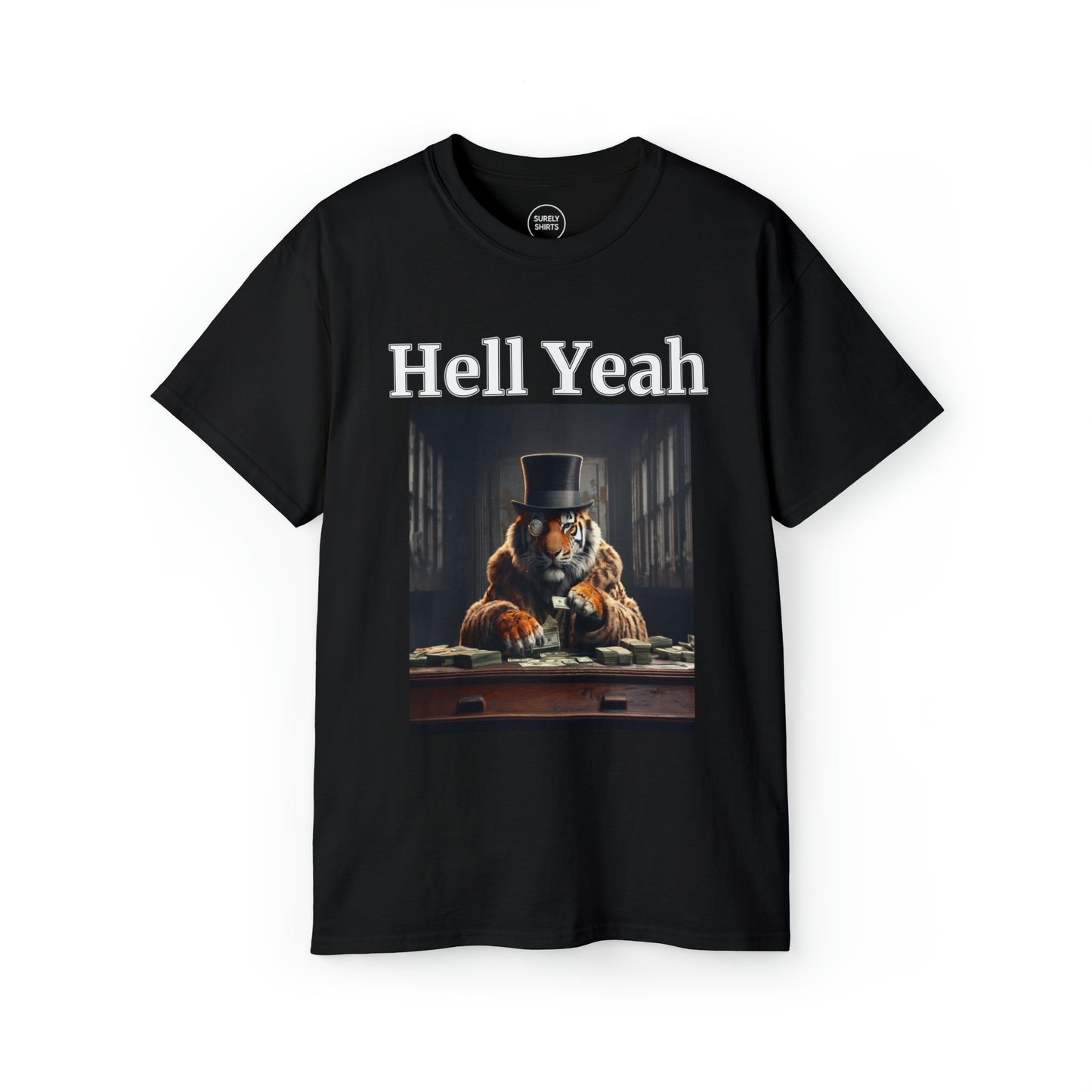 Tiger "Hell Yeah" Gildan Unisex Tee