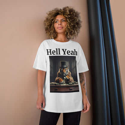 Tiger "Hell Yeah" Champion Unisex Tee