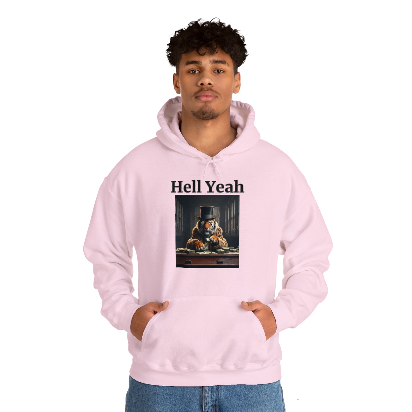 Tiger "Hell Yeah" Unisex Hoodie