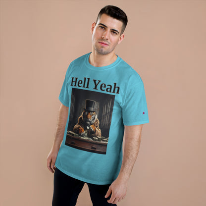 Tiger "Hell Yeah" Champion Unisex Tee