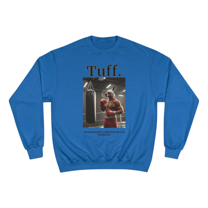 Kangaroo "Tuff." Champion Unisex Crew Neck Sweatshirt