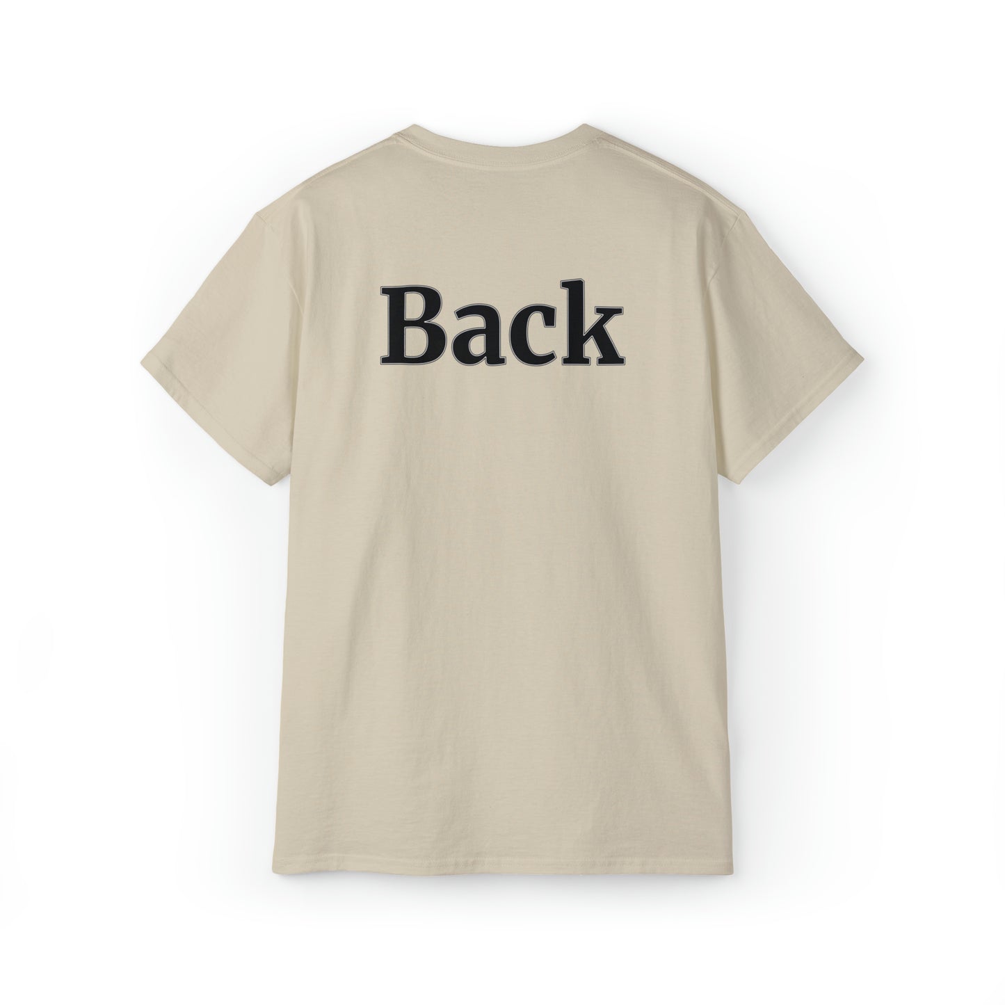 "Front Back" Gildan Unisex Tee