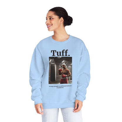 Kangaroo "Tuff." Unisex Crew Neck Sweatshirt