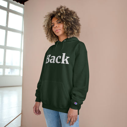 "Back Front" Champion Unisex Hoodie