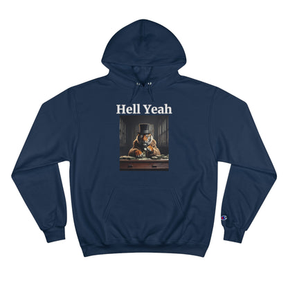 Tiger "Hell Yeah" Champion Unisex Hoodie