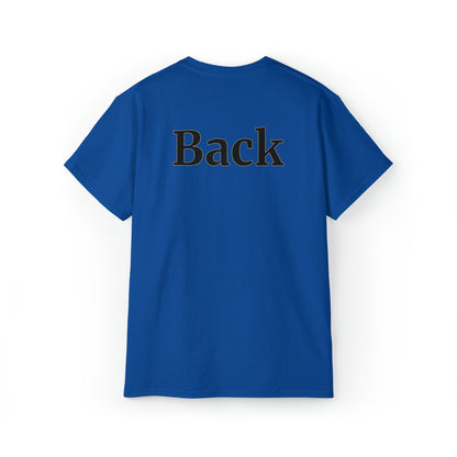 "Front Back" Gildan Unisex Tee