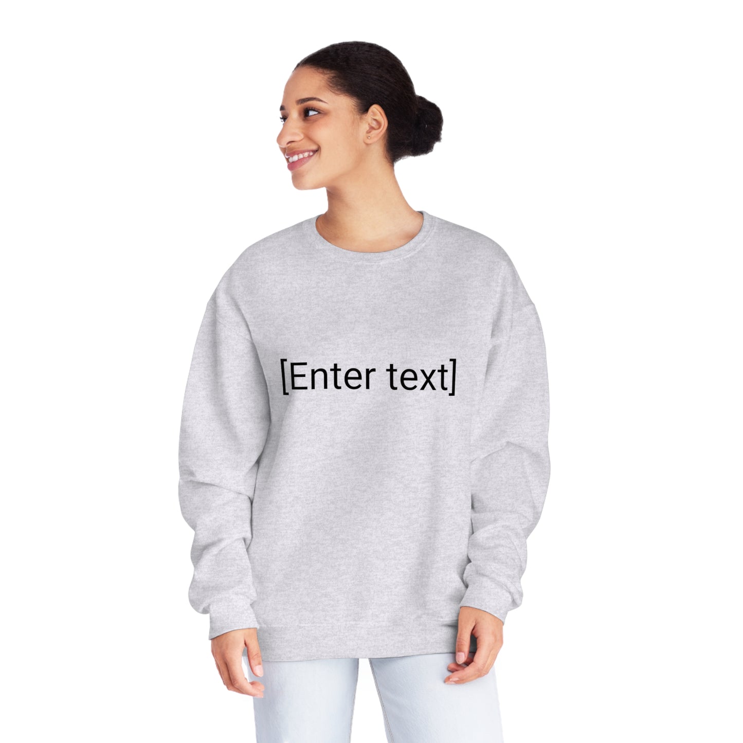 "[Enter Text]" Unisex Crew Neck Sweatshirt