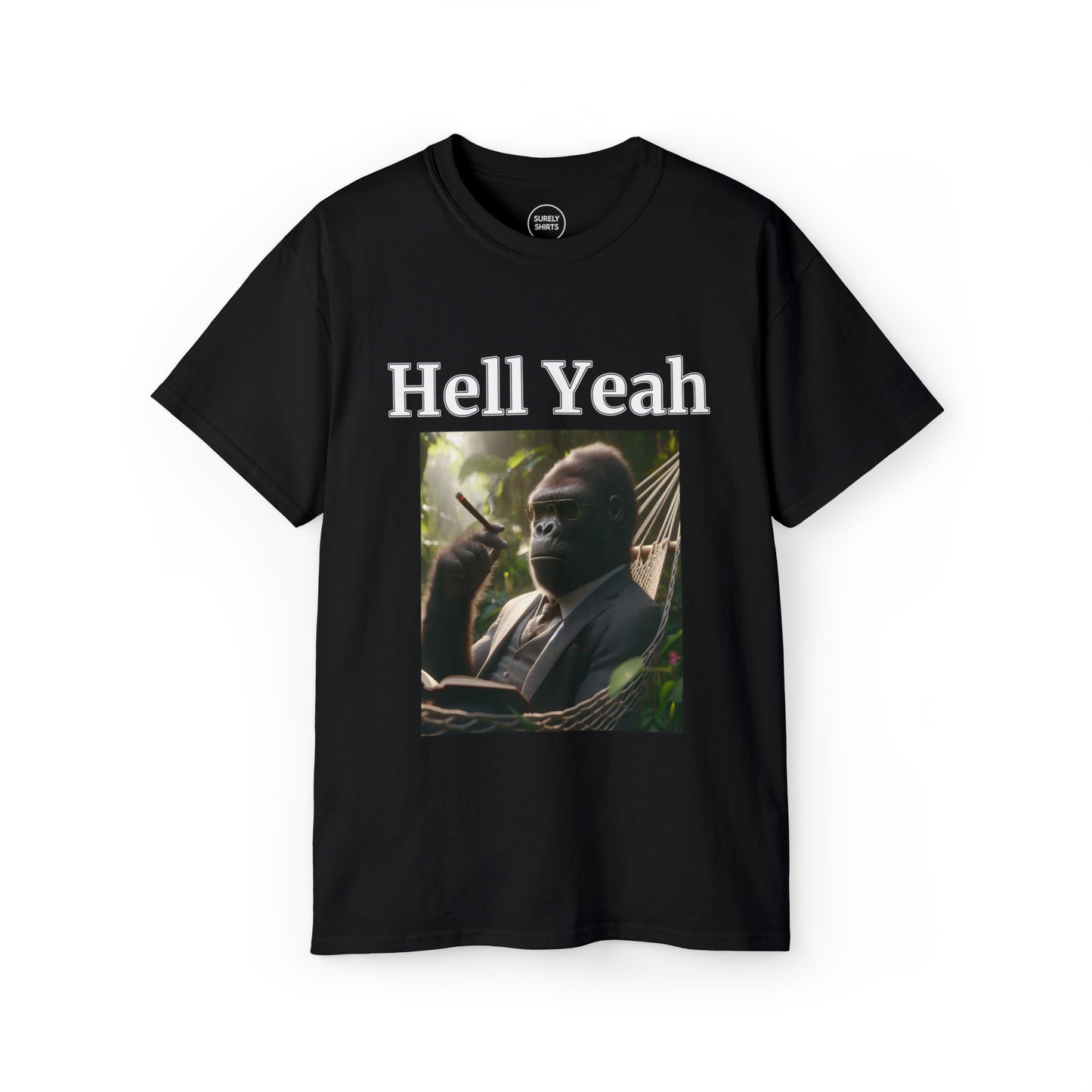 Gorilla "Hell Yeah" Gildan Unisex Tee