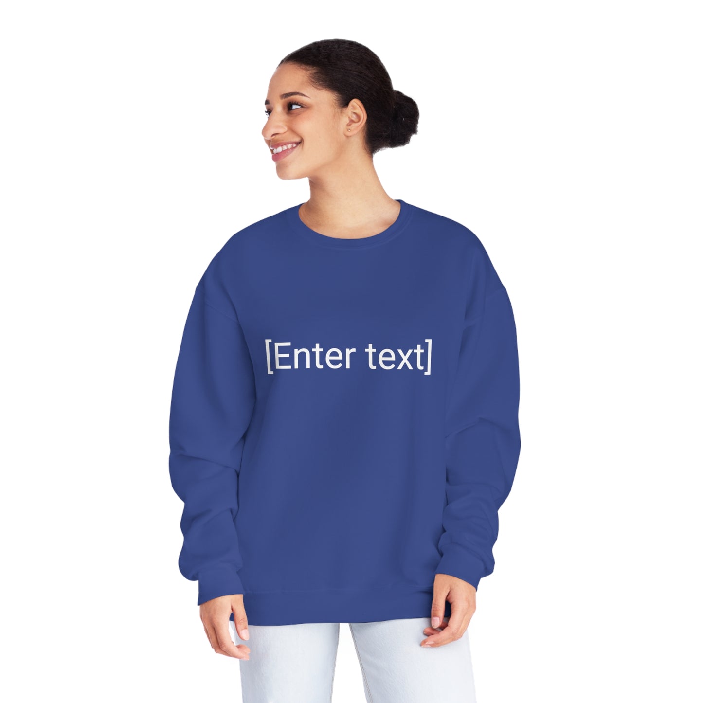 "[Enter Text]" Unisex Crew Neck Sweatshirt