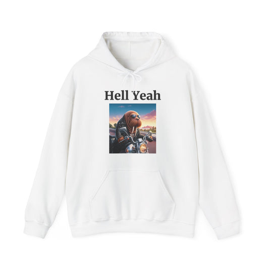 Walrus "Hell Yeah" Unisex Hoodie