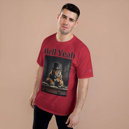 Tiger "Hell Yeah" Champion Unisex Tee