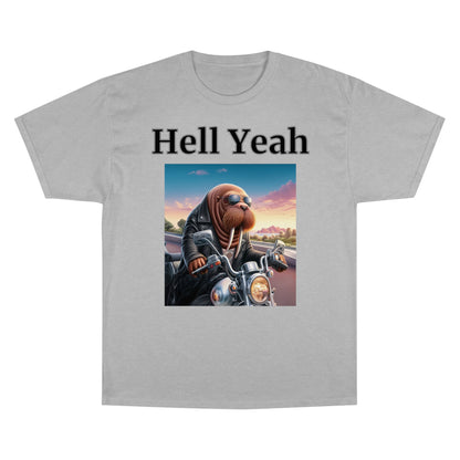 Walrus "Hell Yeah" Champion Unisex Tee