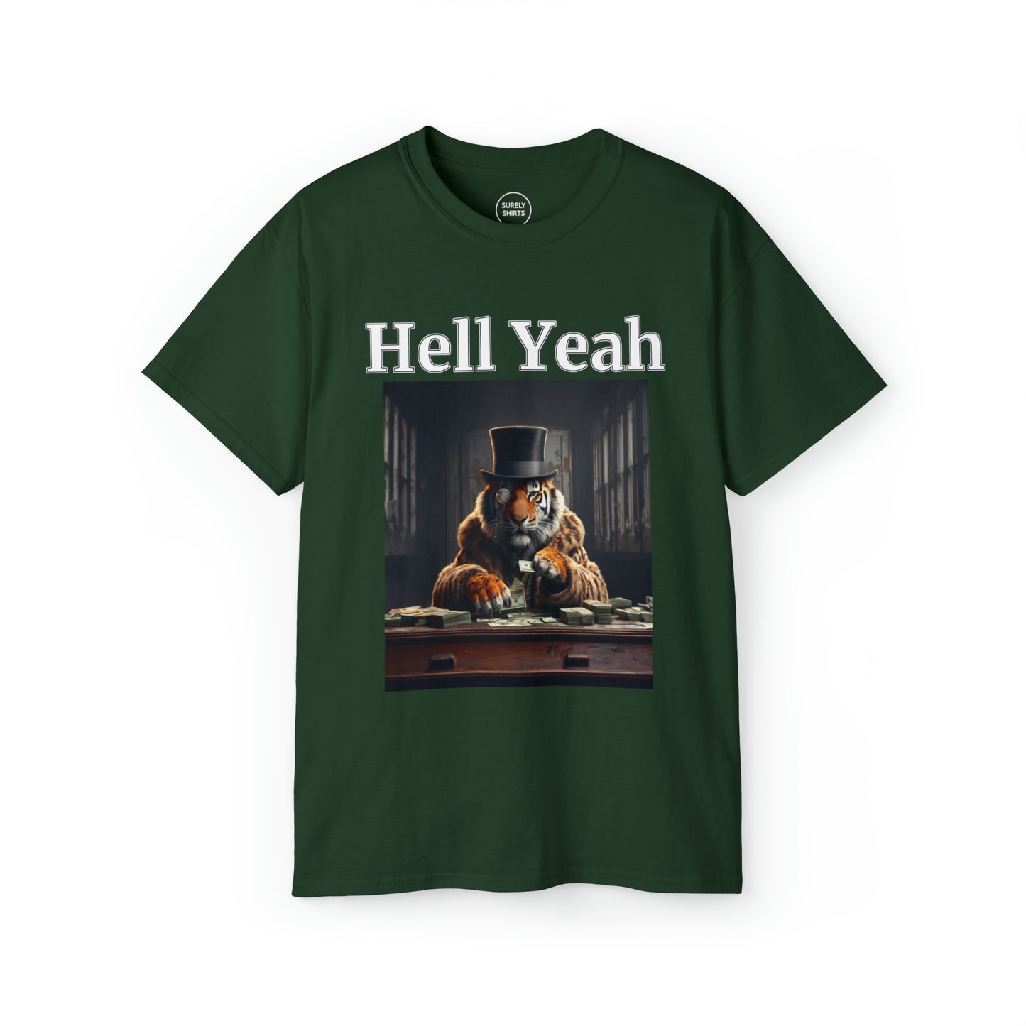 Tiger "Hell Yeah" Gildan Unisex Tee