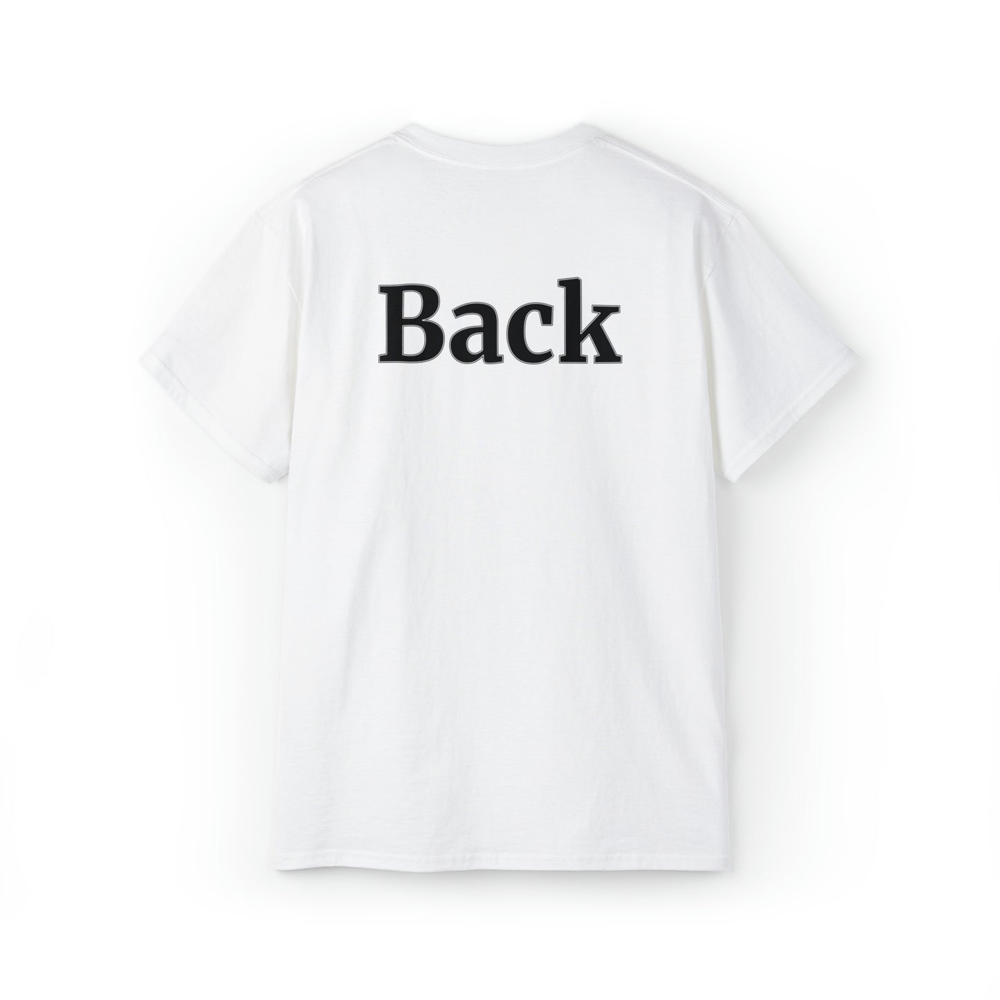 "Front Back" Gildan Unisex Tee