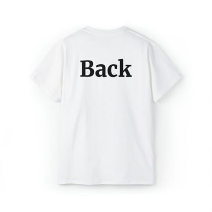 "Front Back" Gildan Unisex Tee