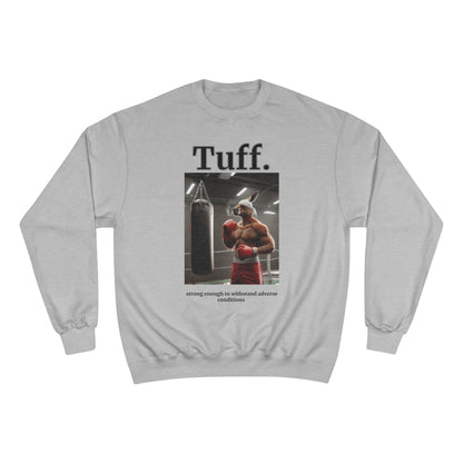 Kangaroo "Tuff." Champion Unisex Crew Neck Sweatshirt