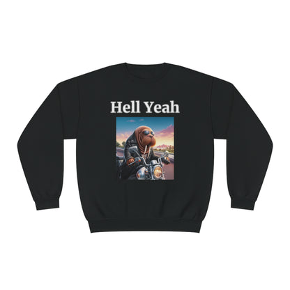 Walrus "Hell Yeah" Unisex Crew Neck Sweatshirt